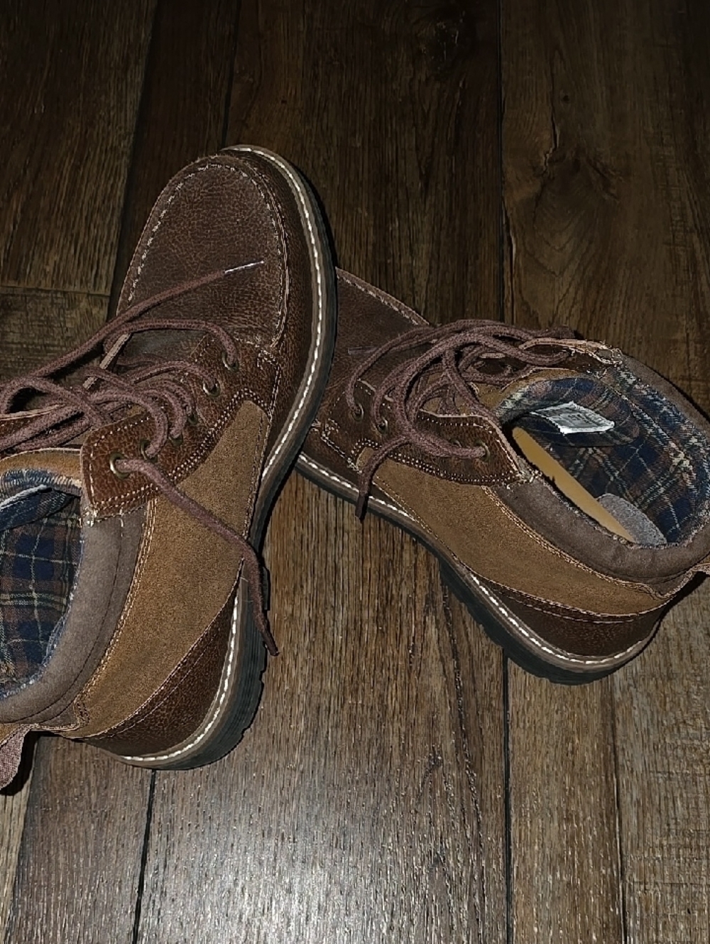 George Brown Leather and Suede Chukka Boots - Picture 5 of 6